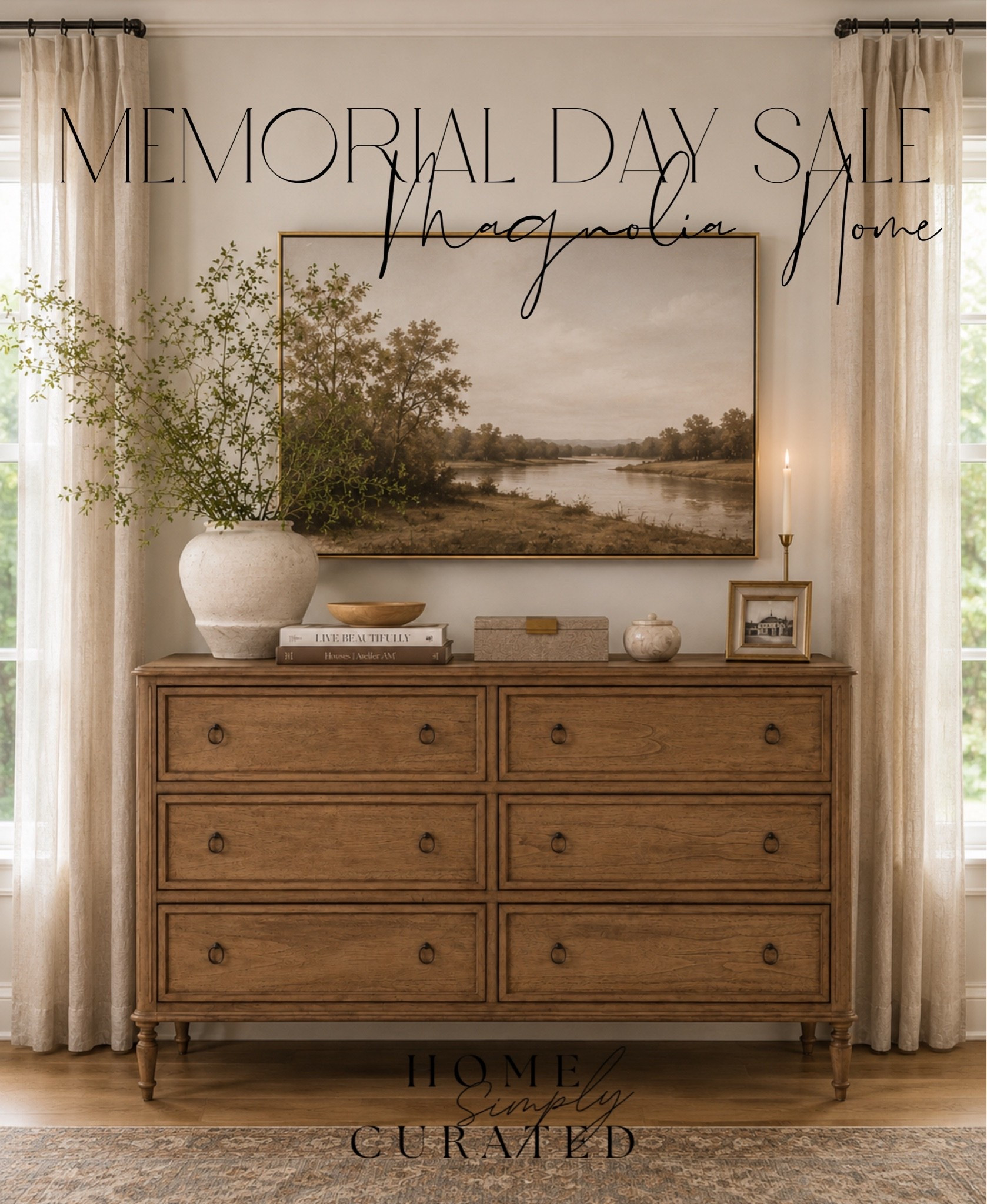 Memorial Day SALE finds from Magnolia home! I love this timeless dresser and it’s more than $500 off! 😍 Everything listed is included in the limited time sale! 

Bedroom inspiration, bedroom styling, home decor sale finds

#LTKSeasonal #LTKHome #LTKSaleAlert