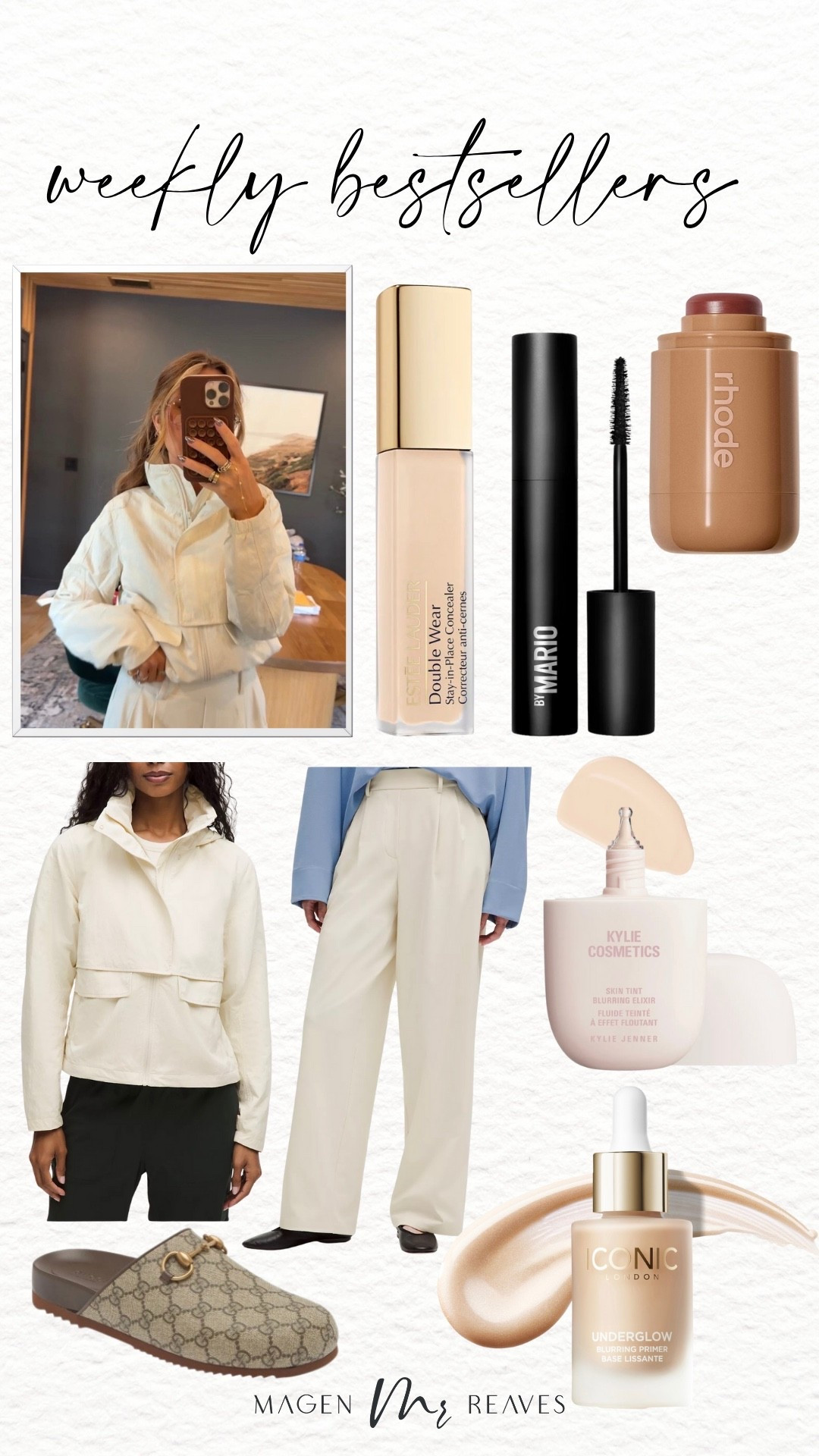 Weekly Bestsellers 🤍

Style tips - Trendy fashion - Makeup - Gift guide - Self care 

#LTKSeasonal #LTKStyleTip #LTKBeauty