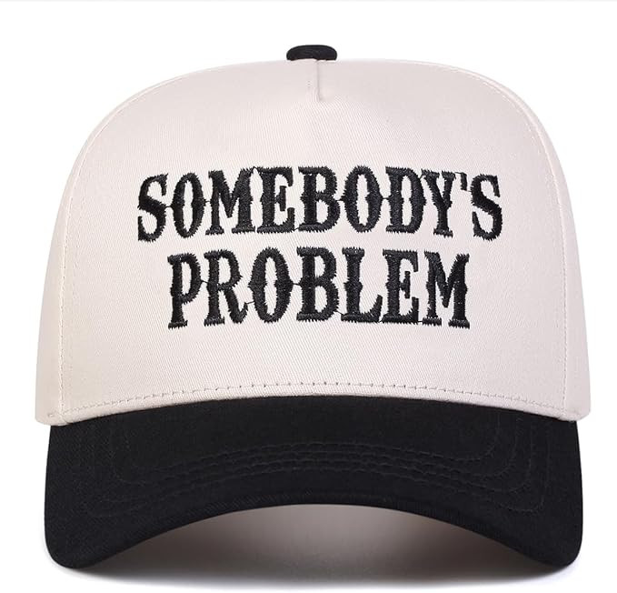 Trendy Embroidered Baseball Cap for Men & Women, Adjustable Snapback Hat for Casual Wear | Amazon (US)