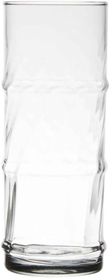 Libbey 32802 Bamboo 16 oz Specialty Cooler Glass, Set of 6 w/Bonus FDL Picks | Amazon (US)