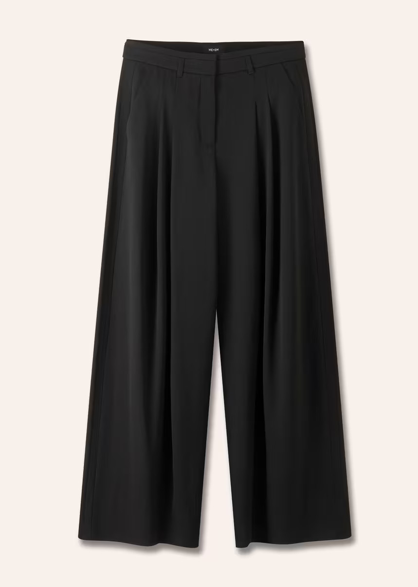 Regular Length Forever Wide-Leg Tux Trouser | ME+EM Global (Excluding US)