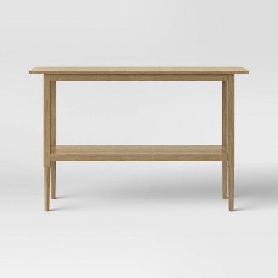 Gretna Narrow Console Table Natural - Threshold&#8482; | Target