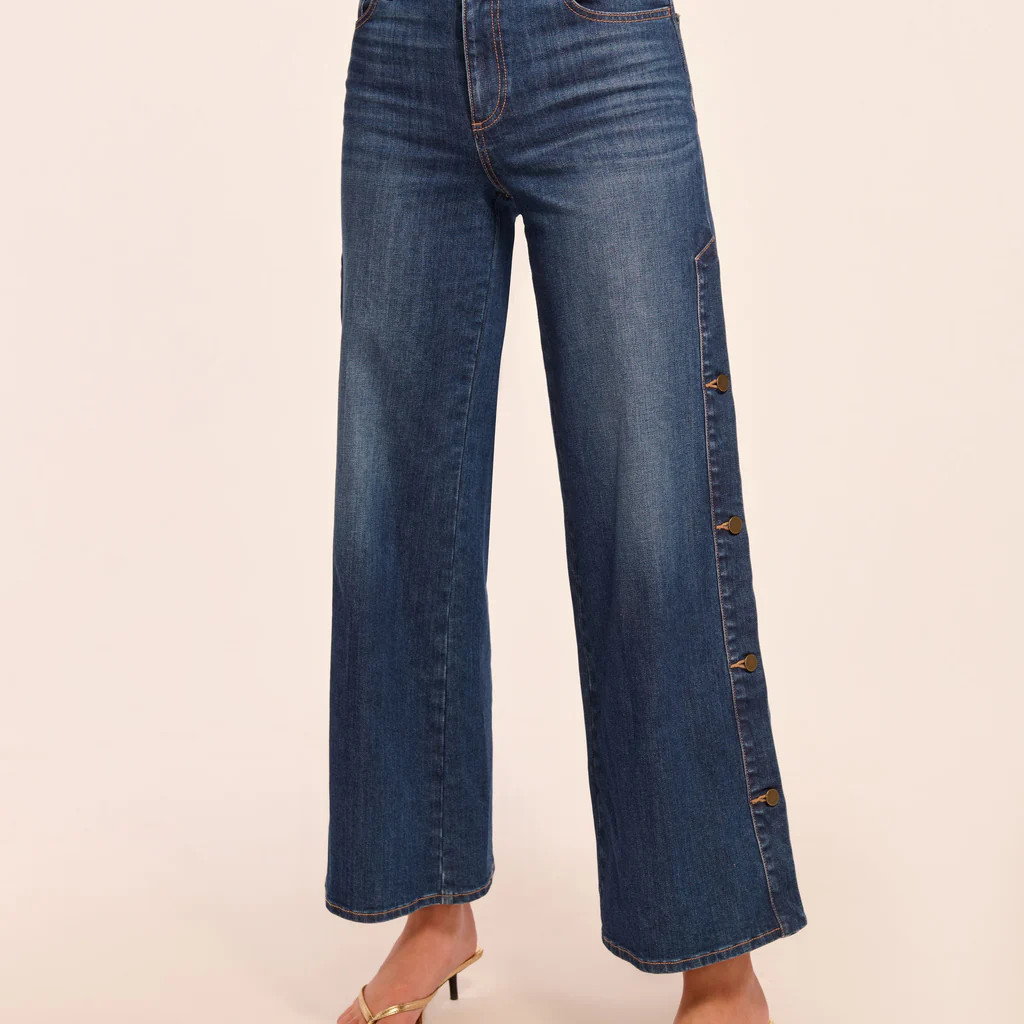 Evelina High-Rise Wide Leg Jean | Ramy Brook