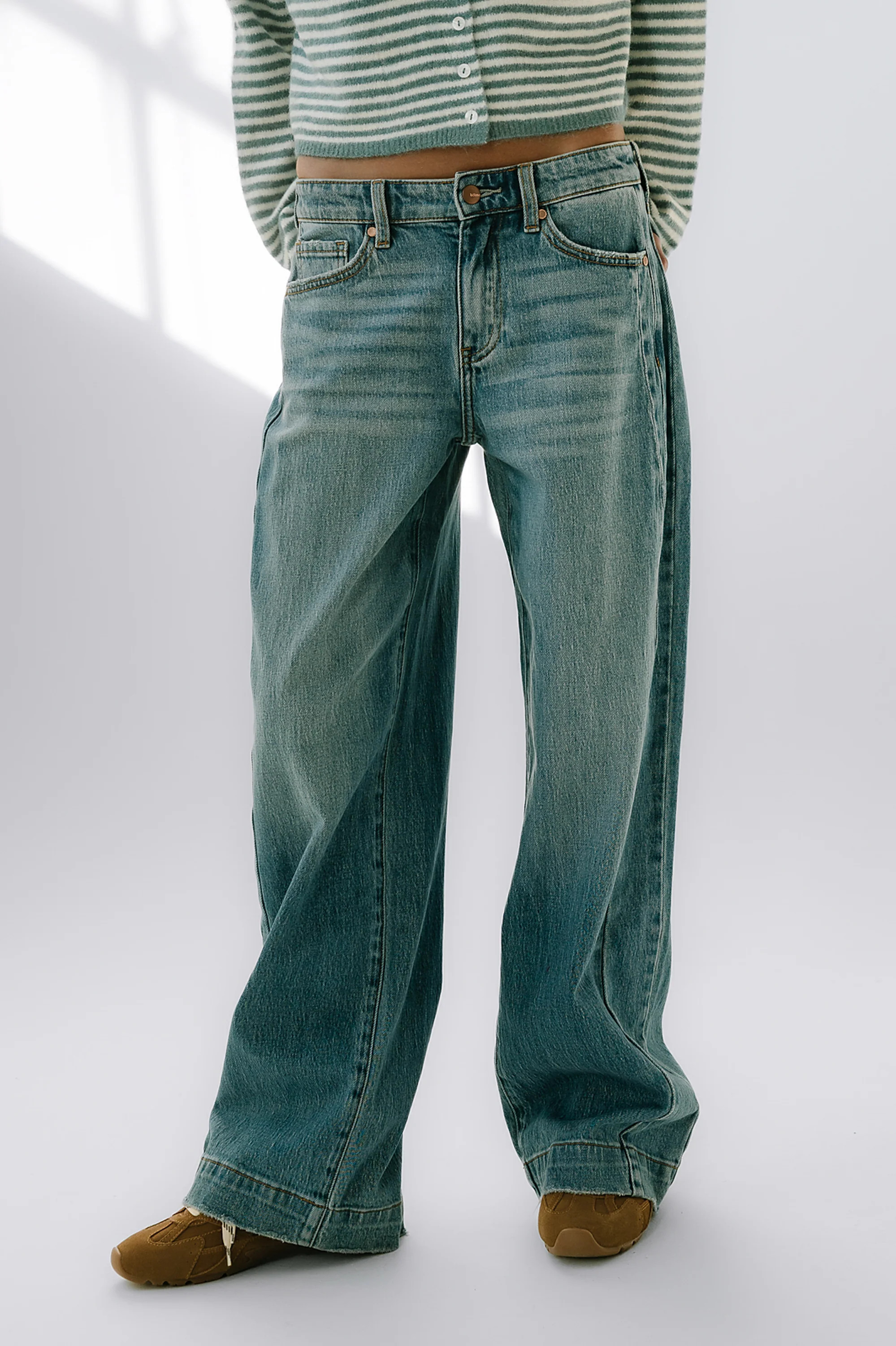 Eddie Wide Leg Jeans | Böhme US