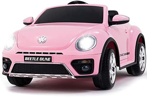 Uenjoy Volkswagen Beetle 12V Kids Electric Ride on Cars Battery Powered Motorized Vehicles, Remot... | Amazon (US)