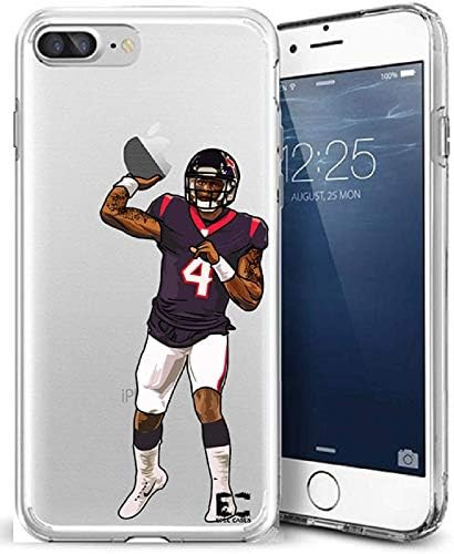Epic Cases iPhone6 Plus iPhone 7/iPhone 8 Plus Case Ultra Slim Crystal Clear Football Series Soft... | Amazon (US)