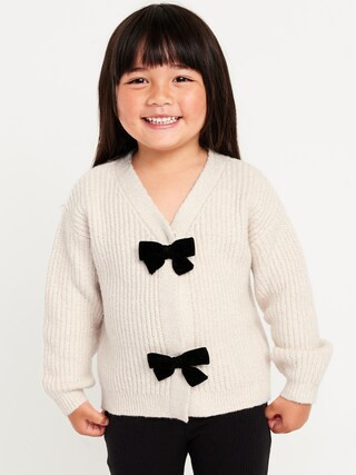 SoSoft Bow Cardigan Sweater for Toddler Girls | Old Navy (US)