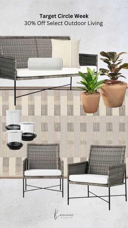 Outdoor Living from Target ☀️ Outdoor Furniture | Patio Furniture | Target Circle Week | Outdoor Decor | Patio Decor | Planter Pots

#LTKxTarget #LTKhome #LTKsalealert