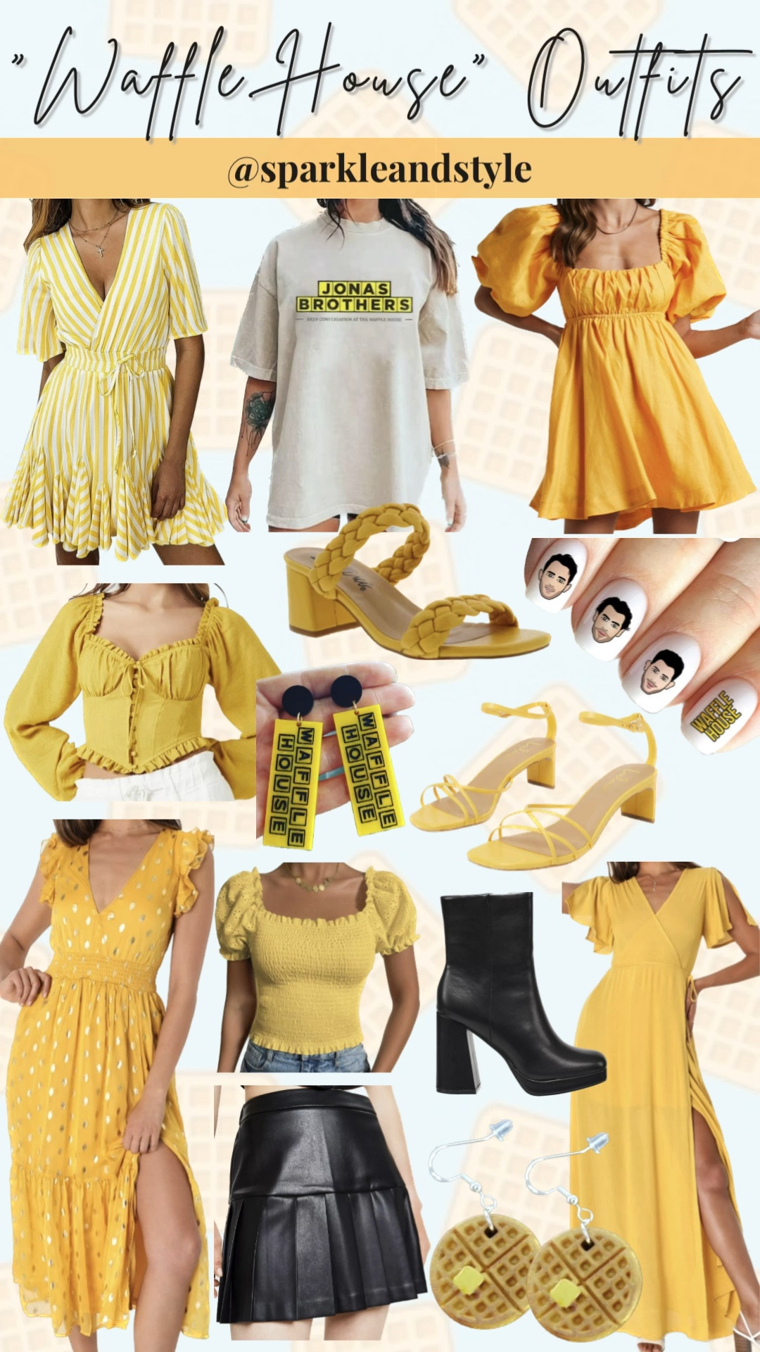 Jonas Brothers Concert Outfit Ideas: Waffle House Edition 🧇

Jonas Brothers Tour Outfits, Jonas Brothers Concert Tour, Jonas Brothers Concert Outfit Ideas, Jo Bros Concert, Jo Bros Tour, Jo Bros Concert Outfit Ideas, Concert Outfit

#LTKunder100 #LTKFind #LTKunder50