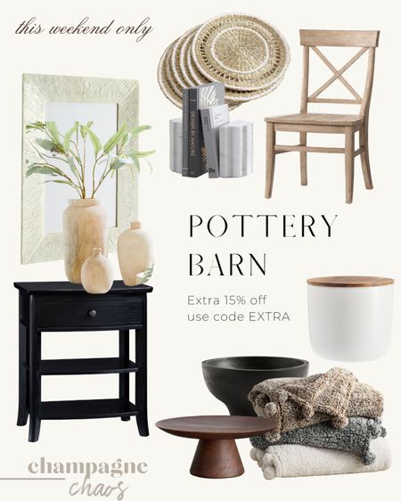 Pottery Barn is having an extra 15% off clearance sale through this weekend! Use code EXTRA

Pottery barn, modern farm house, modern design, home decor

#LTKsalealert #LTKhome #LTKFind