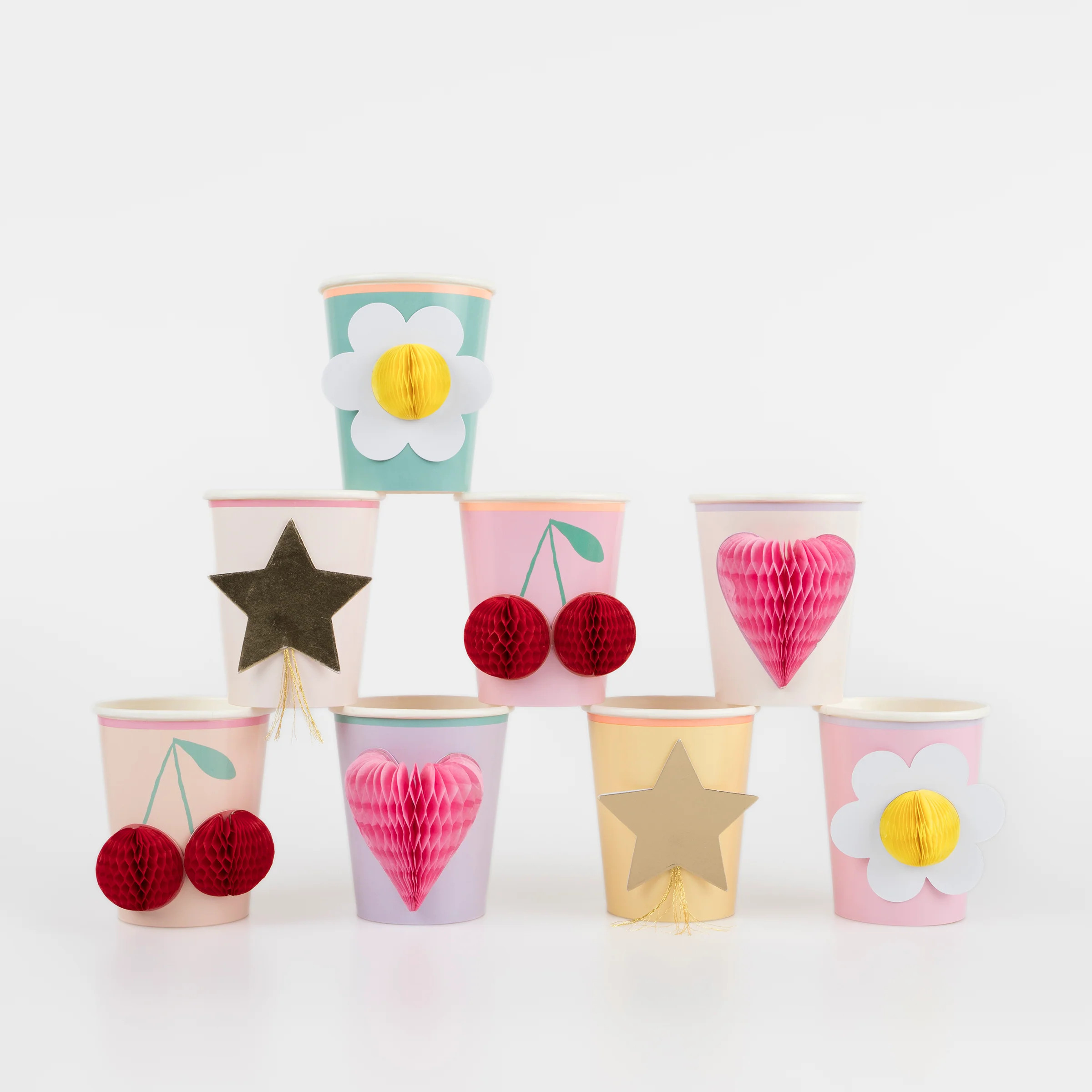3D Cups | Meri Meri