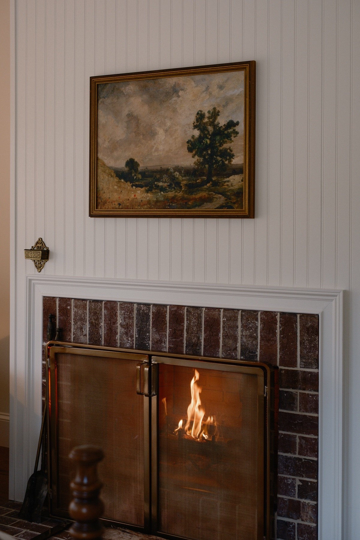Cozy fireplace in the bedroom

#LTKHome