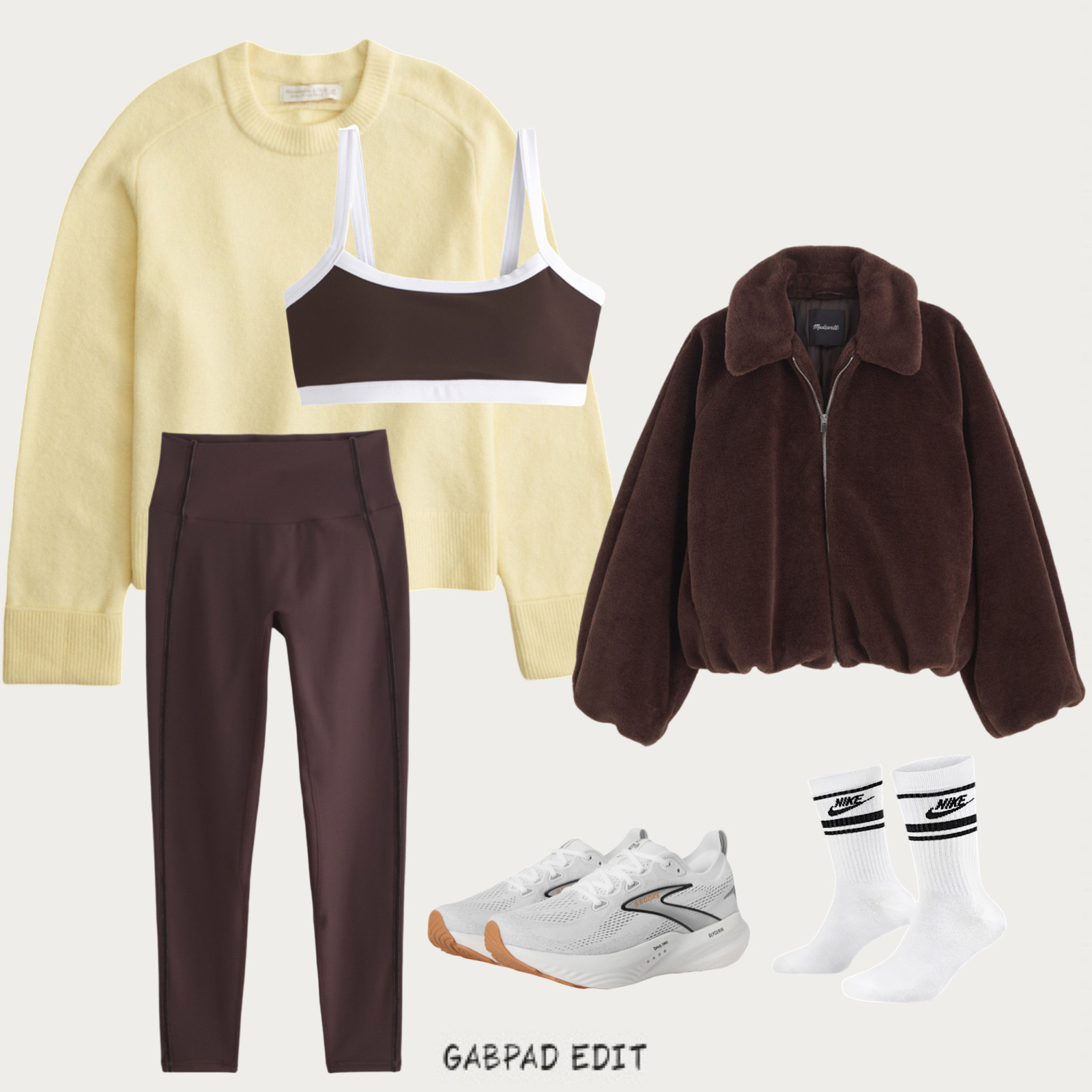 Butter yellow and brown 
Two trendy colors that happen to be my favorite 🌻

#LTKActive #LTKPetite #LTKOver40