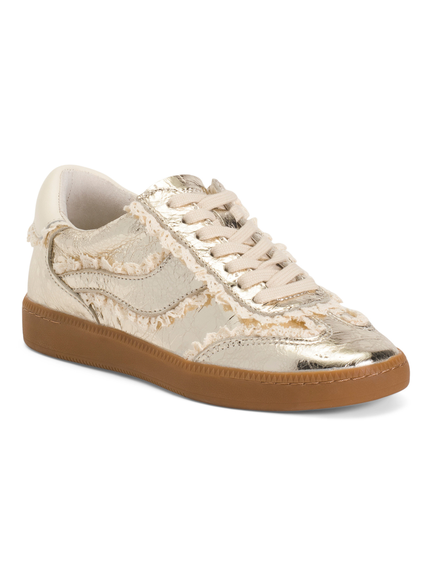 Patent Leather Notice Lace Sneakers | TJ Maxx
