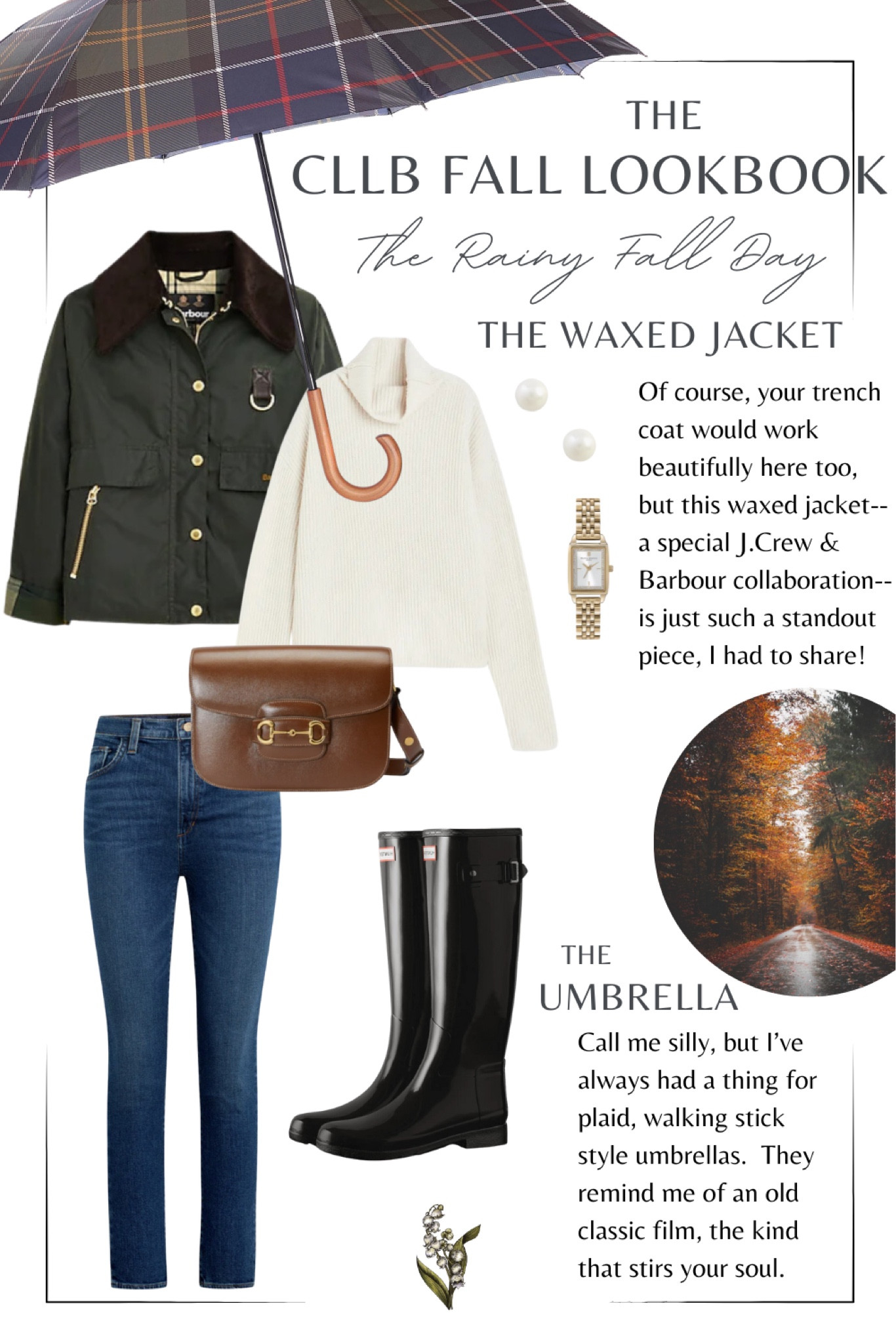 The CLLB Lookbook is here!  Your rainy day look ✔️ 

#LTKstyletip #LTKSeasonal #LTKover40