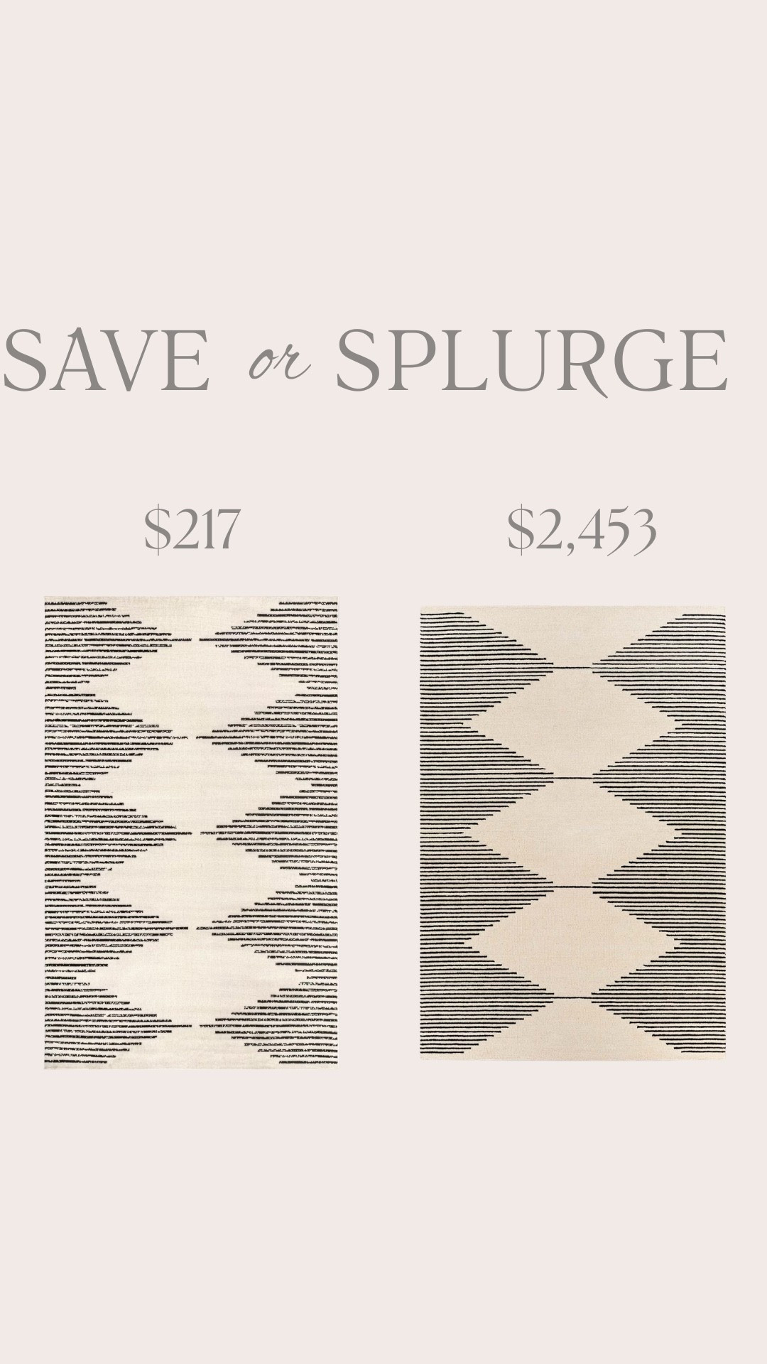 Save vs splurge 

#LTKHome