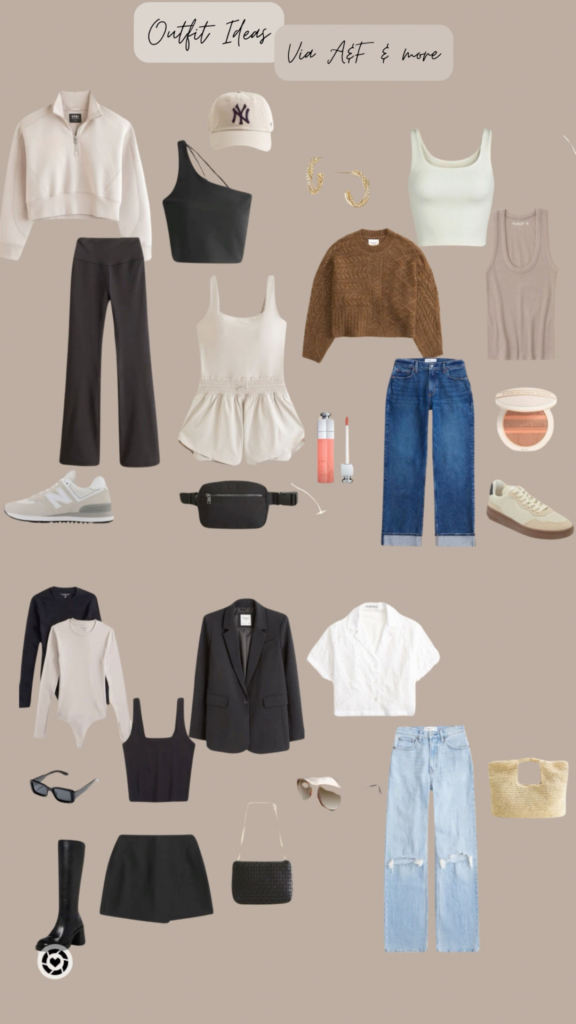 Outfit Ideas via A&F and more🤎
Gym fit, work fit, spring fit, classy, neutrals, dior, amazon, matching sets, clean girl, boss babe, everyday wear

https://community.abercrombie.com/s/megan.p

#LTKSeasonal #LTKsalealert #LTKstyletip