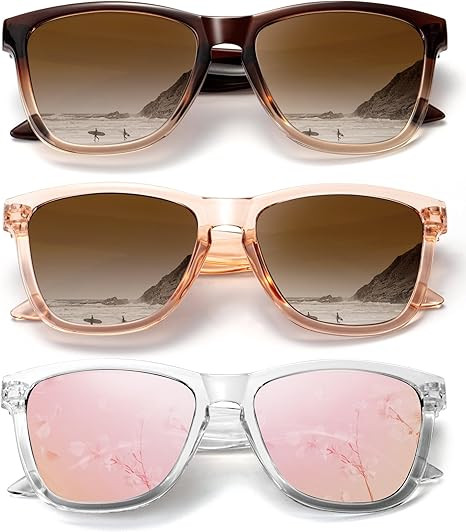 Sunglasses-women Polarized Sunglasses-womens: Trendy Sun Glasses polarized UV400 Protection Fashi... | Amazon (US)