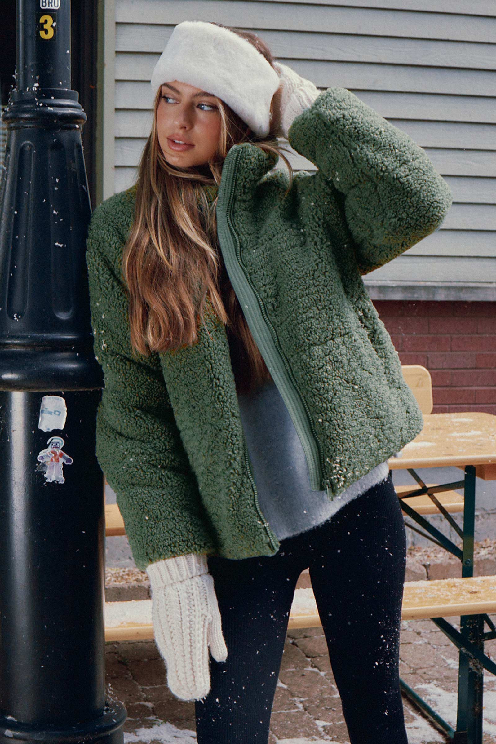 Sherpa Puffer Jacket | Ardene