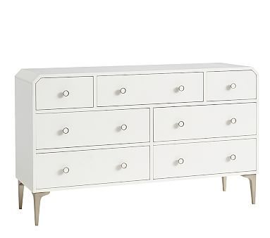 Avalon Extra Wide Dresser, Simply White, In-Home Delivery | Pottery Barn Kids