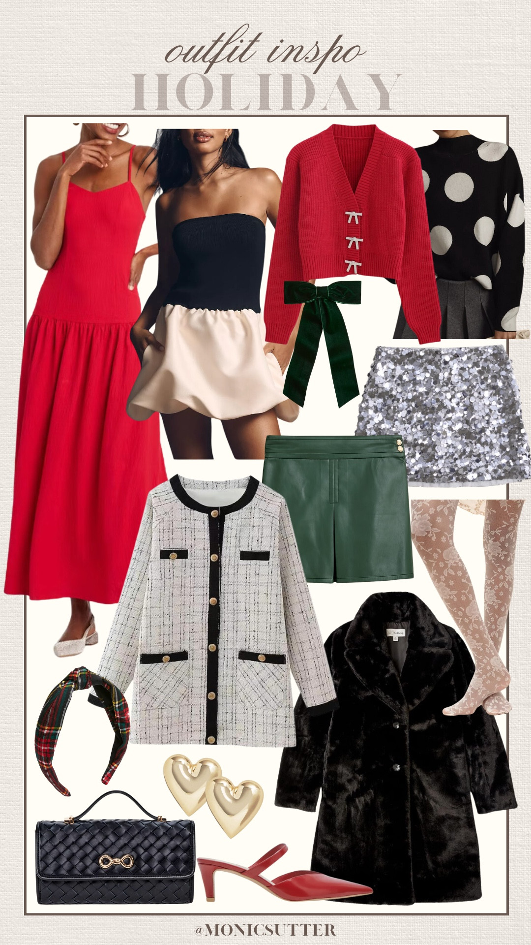 Holiday outfit inspo ❤️💚 

Holiday outfit / petite fashion / trendy / Christmas outfit ideas 

#LTKStyleTip #LTKHoliday