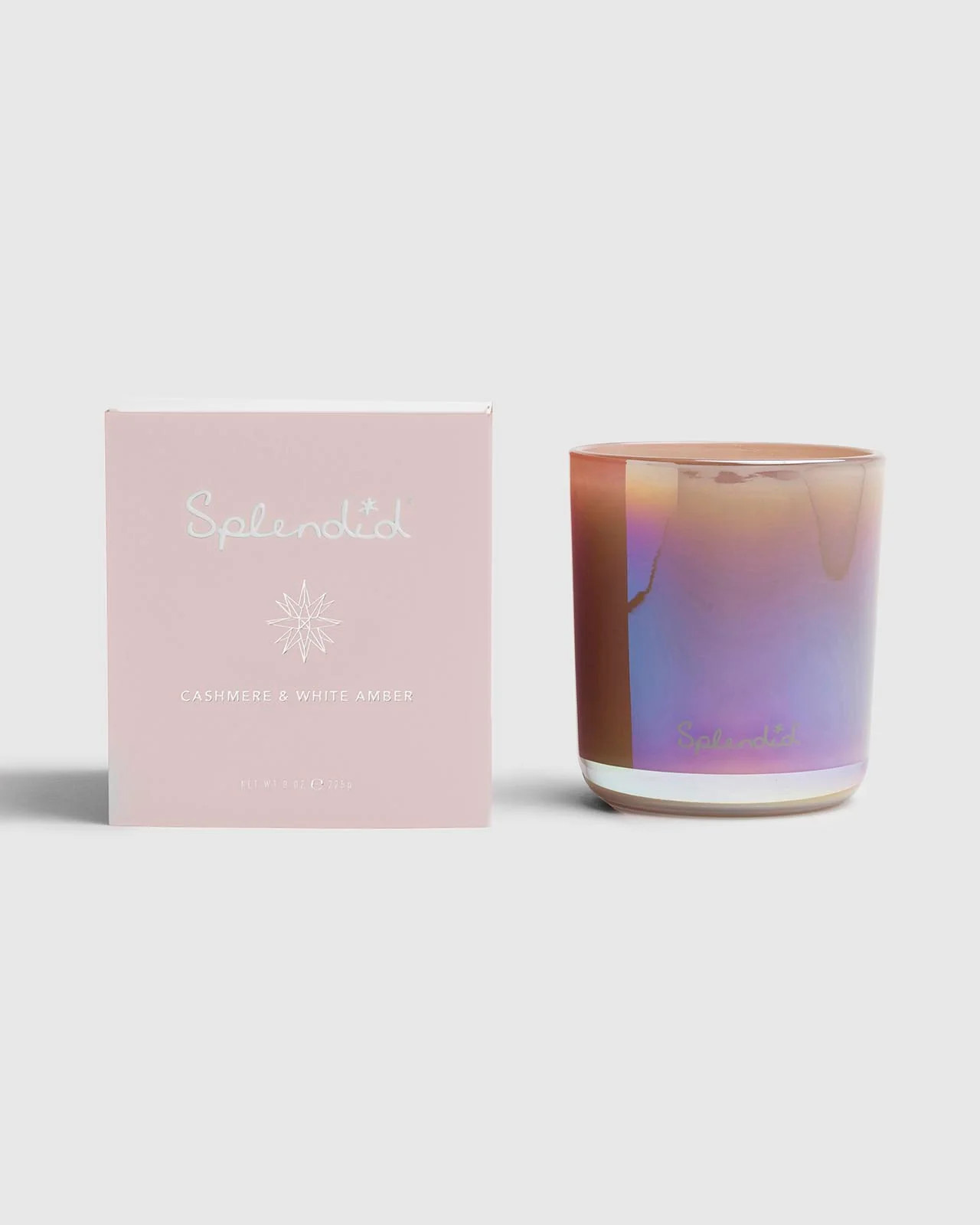 Cashmere & White Amber Candle | Splendid