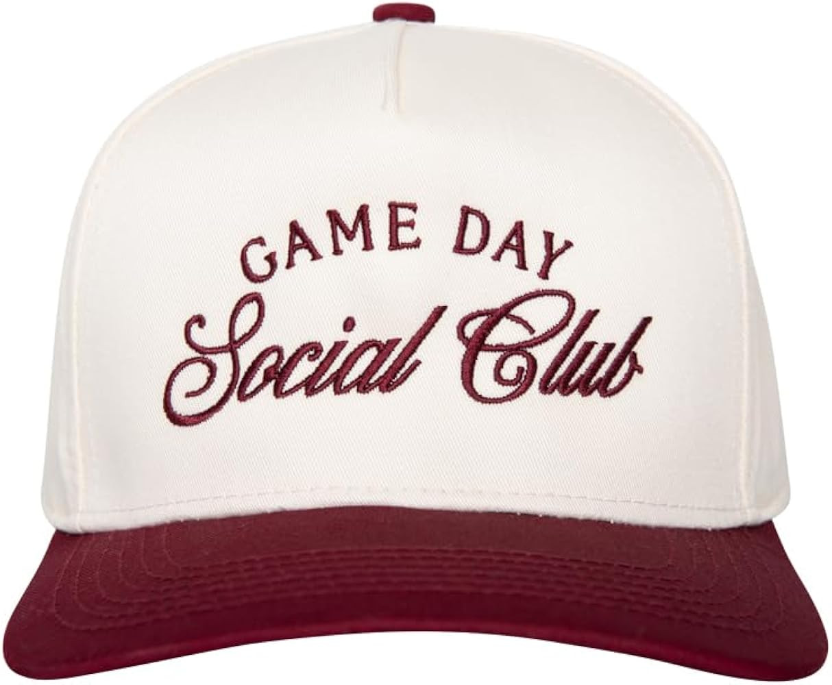 KATYDID Game Day Social Club Vintage Hat - Two-Toned Trucker Hat - Embroidered Vintage Baseball C... | Amazon (US)