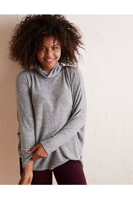 Aerie Plush Turtleneck | American Eagle Outfitters (US & CA)