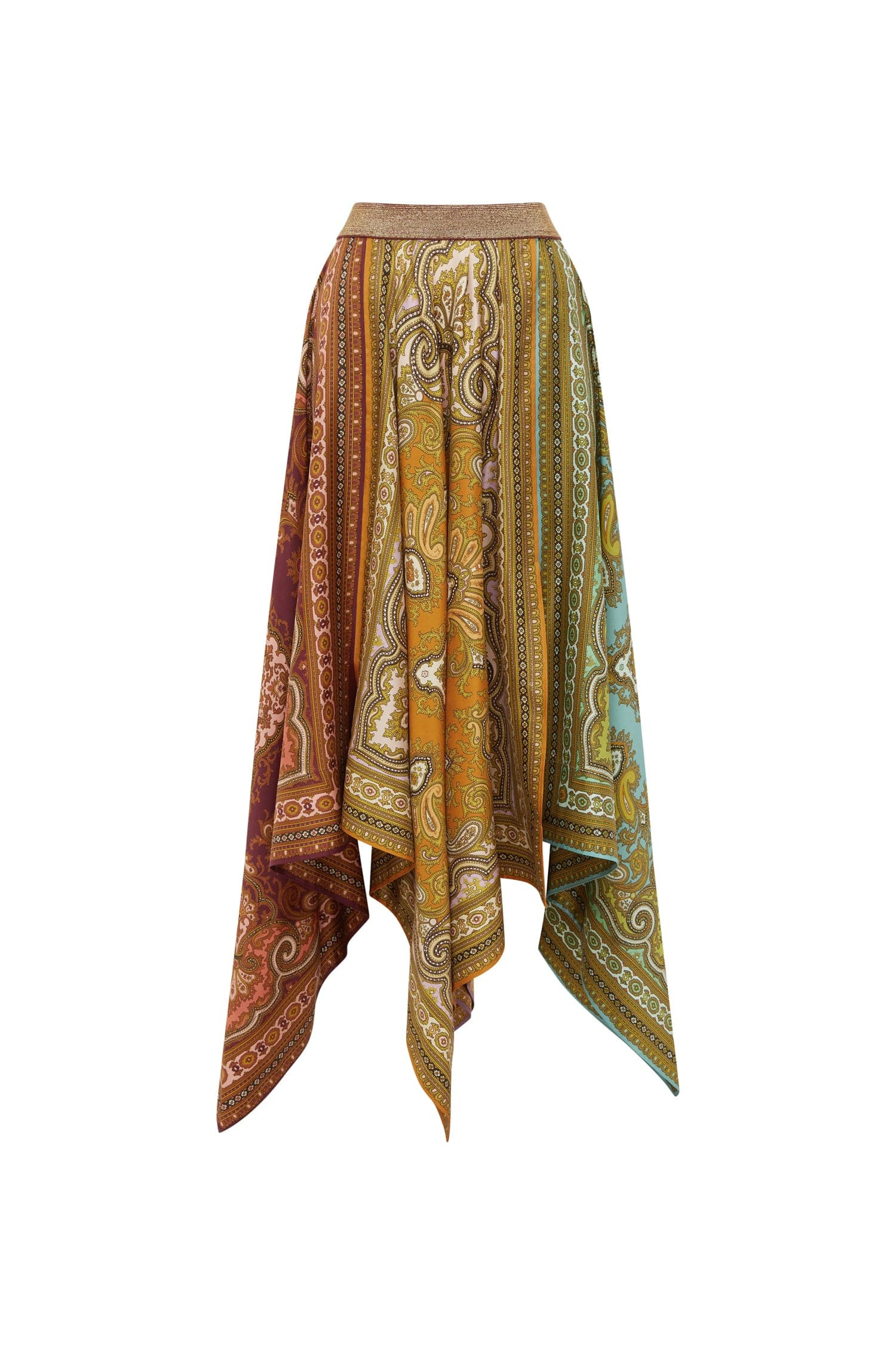 CLEMENZA SPLICED SCARF SILK SKIRT | Alemais (AU, US, UK)