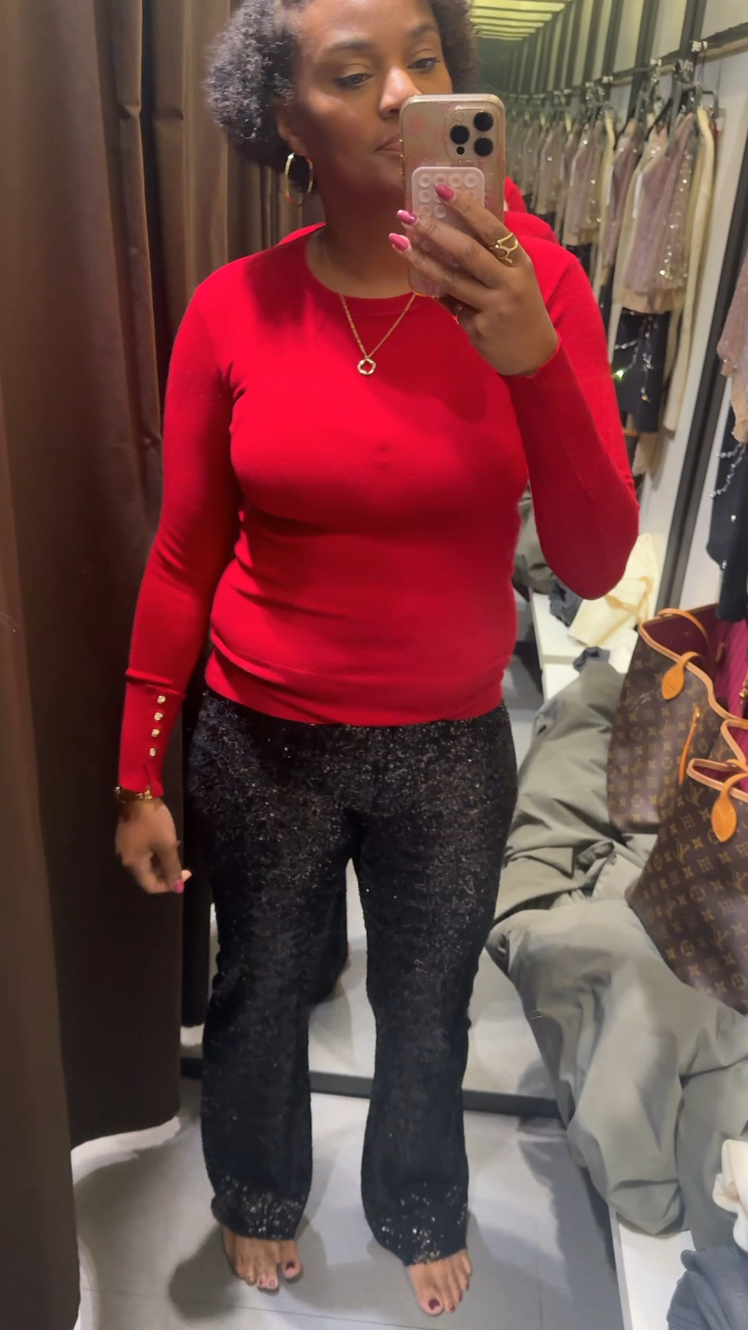 This outfit is perfect for the holidays! Super soft sweater + sequin pants for the win. They have a stretchy band but size up. I’m in a medium but would have loved a large! 




Holiday outfits, holiday fashion, holiday party, midsize fashion, Zara 

#LTKOver40 #LTKHoliday #LTKSeasonal