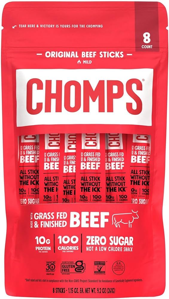 Chomps Original Beef Chomps, 9.2 OZ | Amazon (US)