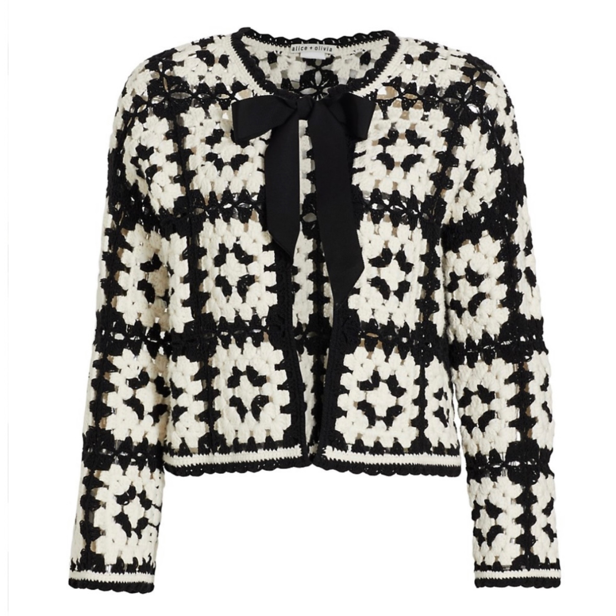 Alice + Olivia Anderson Crochet Cardigan 👸🏻

#LTKSeasonal #LTKHoliday