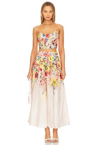 Alight Corset Top in Ivory Floral | Revolve Clothing (Global)