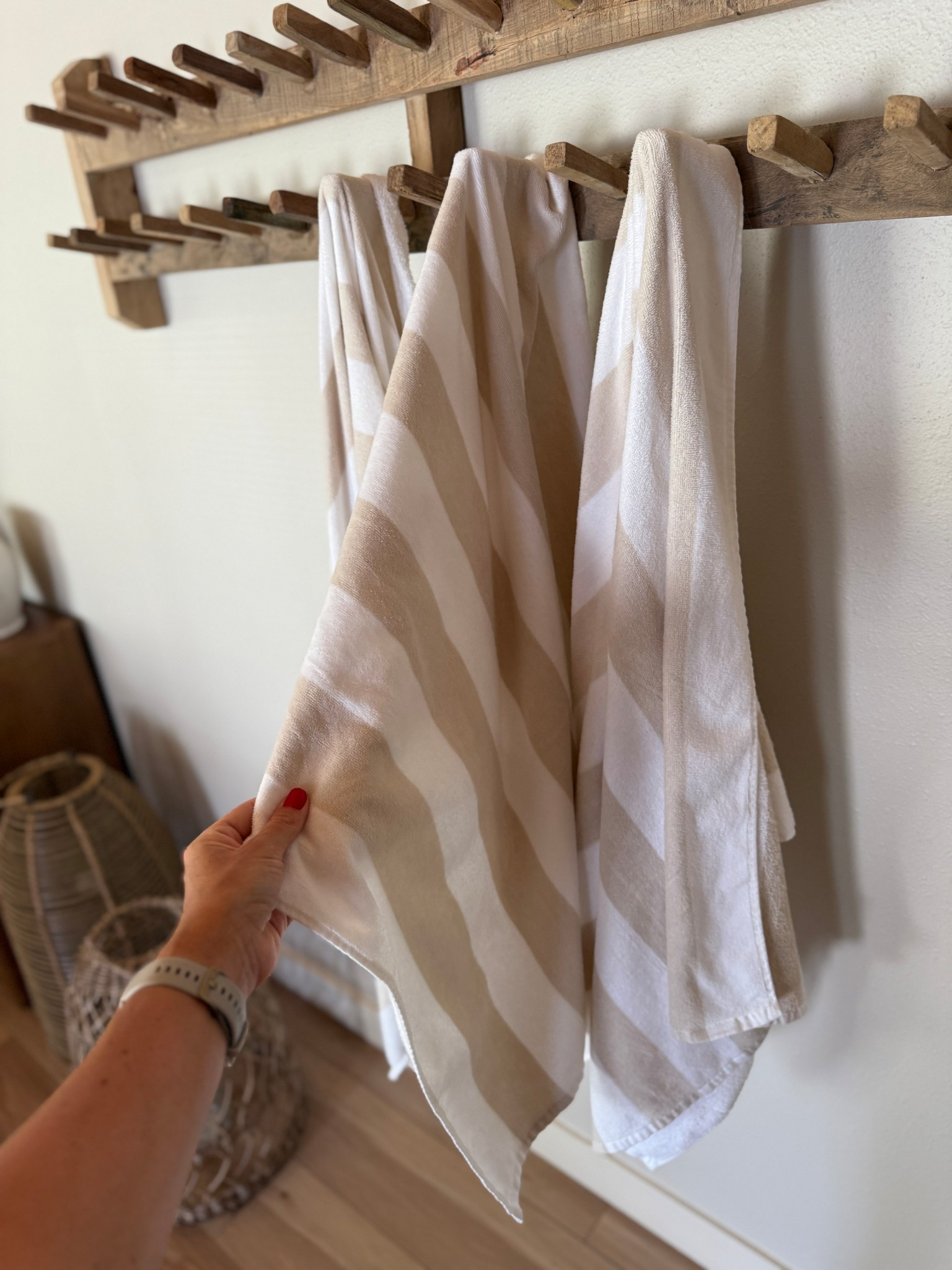 Our favorite $5 beach towels are back in stock, in new colors! We use these all last summer and wash them a ton. They held up great and we will be using them again this summer at the lake.

#LTKSeasonal #LTKSwim #LTKHome