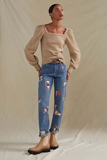 Square Neck Sweater | Anthropologie (US)