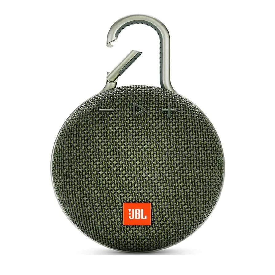JBL Clip 3, Forest Green - Waterproof, Durable & Portable Bluetooth Speaker - Up to 10 Hours of P... | Amazon (US)
