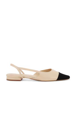 RAYE Dorit Flat in Nude & Black from Revolve.com | Revolve Clothing (Global)