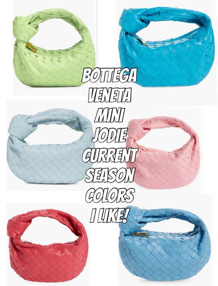 I still love and use my Bottega Veneta mini jodie bags all the time. I do not see it as a trendy bag- its the perfect size for going out & the leather is insanely plush. These are colors I would buy!

#LTKparties #LTKitbag #LTKSeasonal
