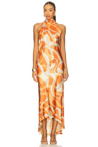 MISA Los Angeles Fiore Dress in Abstract Summer Shade from Revolve.com | Revolve Clothing (Global)