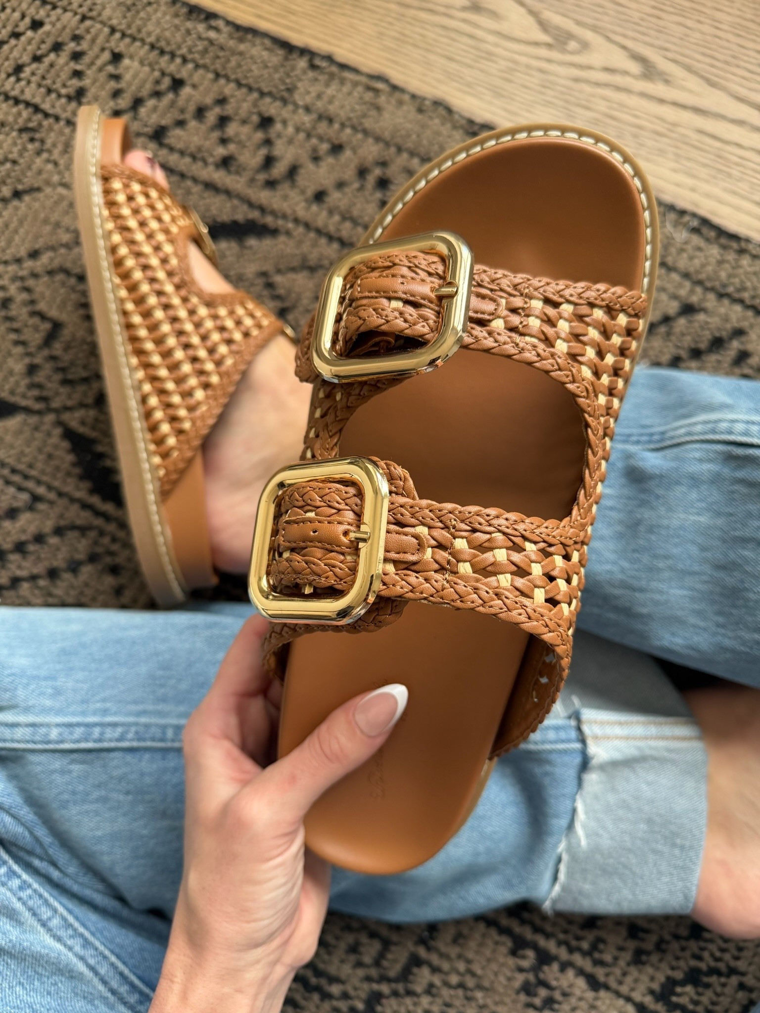 These neutral sandals have been a go to for me! They also come in a lighter version and those are so cute too! 

#LTKootd #LTKTall #LTKgrwm