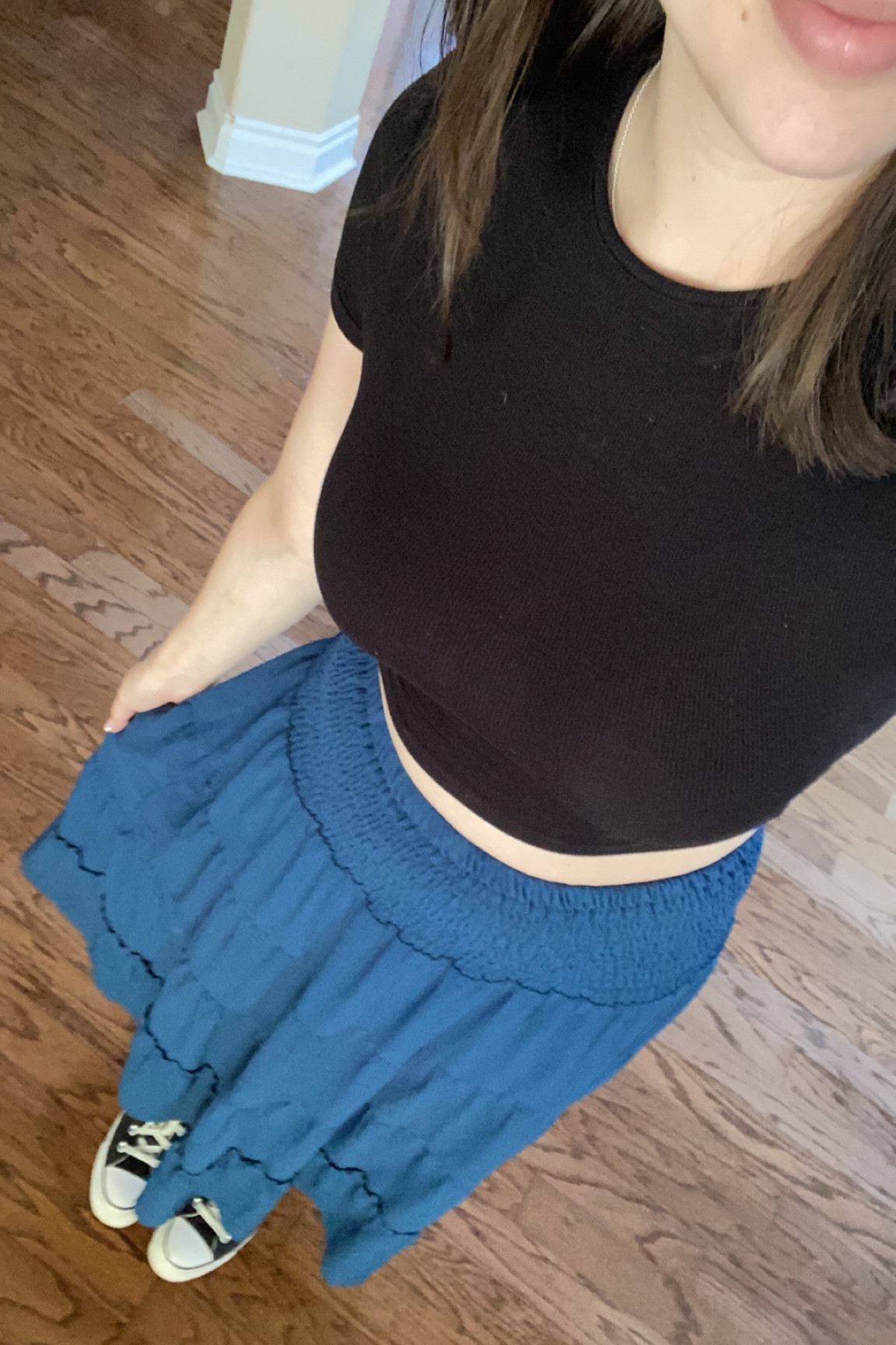 Ootd! Love this skirt for summer, fits true to size! Wearing a small in top & skirt. Size down 1/2 size in shoes.


#LTKunder100 #LTKSeasonal #LTKunder50