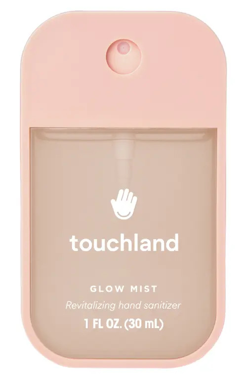 TOUCHLAND Rosewater Glow Mist Hand Sanitizer at Nordstrom, Size 1.01 Oz | Nordstrom