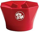 Chef'n PopTop Microwave Popcorn Popper (Cherry) | Amazon (US)