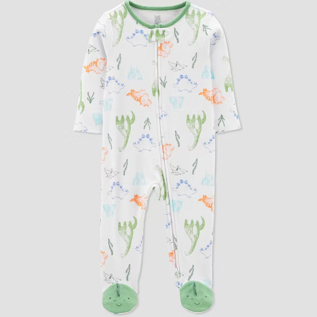 Carter's Just One You® Baby Boys' Dino Footed Pajamas | Target