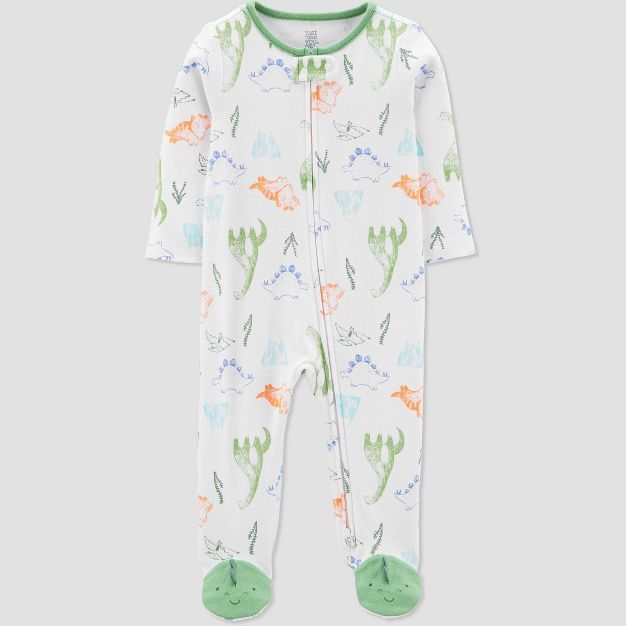 Carter's Just One You® Baby Boys' Dino Footed Pajamas | Target