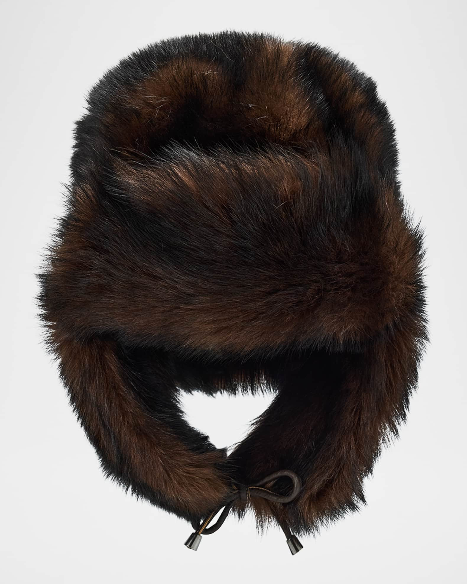Men's Merino Shearling Trapper Hat | Neiman Marcus