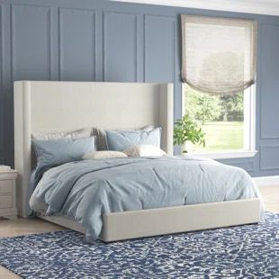Joss & Main Upholstered Low Profile Standard Bed | Wayfair | Wayfair North America