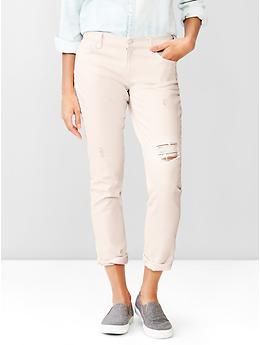 1969 destructed girlfriend jeans | Gap US