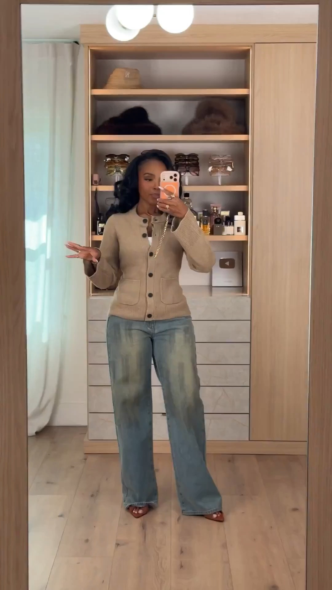 Scroll to shop! ✨ Everything from this look is linked below. 👇🏽    

Wearing: Size Small | 5’4” | 140 lbs | Denim 2 Long

📲   Download the FREE LTK app & follow me (@kirasfashionfinds) to shop all my daily finds.  #LTKootd #LTKPetite #LTKU