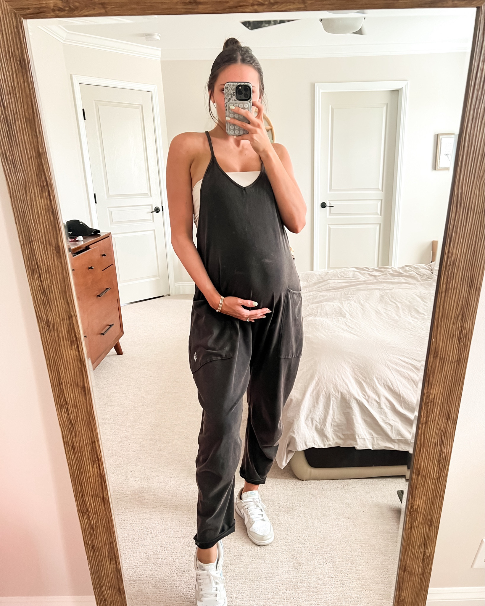 OOTD: Style the bump🤰🏻✨
this seems to be my fav combo lately—comfy and practical

style the bump, bump-friendly, comfy, jumpsuit, no-effort styling, dress the bump, maternity fashion, pregnancy fashion, maternity style

#LTKfindsunder100 #LTKstyletip #LTKbump